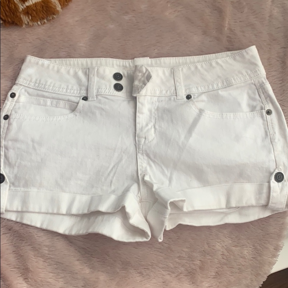 White shorts